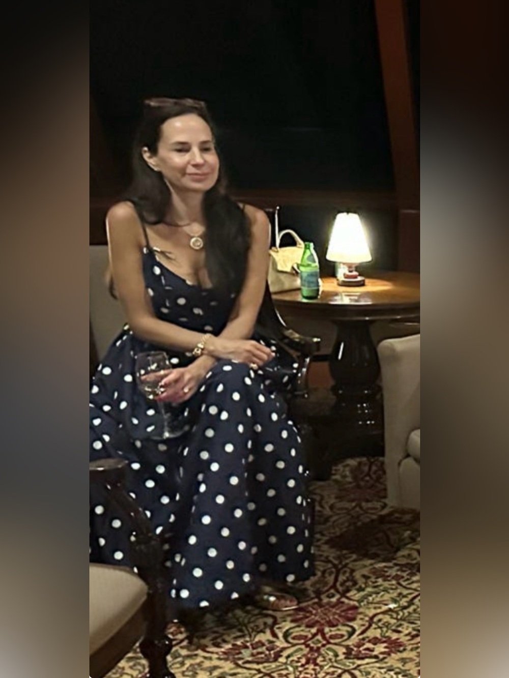 En Saison Polka Dot Midi Dress - Picture 6 of 6